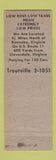 Matchbook Cover - Furniture Fair Budd Sterns Hollins VA