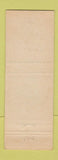 Matchbook Cover - 6K Motel Jackson WY low phone # Mount Moran