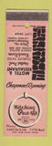 Matchbook Cover - Hitching Post Motel Restaurant Cheyenne WY