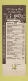 Matchbook Cover - Hitching Post Motel Restaurant Cheyenne WY