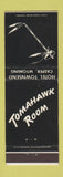 Matchbook Cover - Tomahawk Room Hotel Townsend Casper WY