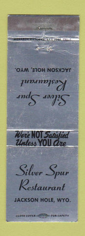 Matchbook Cover - Silver Spur Restaurant Jackson Hole WY