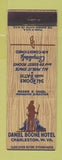 Matchbook Cover - Daniel Boone Hotel Charleston WV