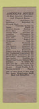 Matchbook Cover - Daniel Boone Hotel Charleston WV