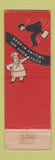 Matchbook Cover - Conner Hotel Laramie WY cowboy deco