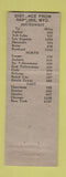 Matchbook Cover - Silver Spur Rbar Rawlins WY WEAR