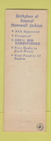 Matchbook Cover - Stonewall Jackson Hotel Clarksburg WV