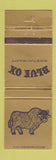 Matchbook Cover - Blue OX Restaurant Goleta CA