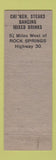 Matchbook Cover - Purple Sage Club Rock Springs WY
