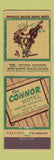 Matchbook Cover - Conner Hotel Laramie WY cowboy