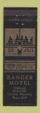 Matchbook Cover - Ranger Motel Laramie WY