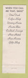 Matchbook Cover - Virginian Medicine Bow WY