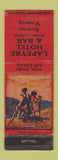 Matchbook Cover - Lapeyre Hotel Bar Riverton WY WORN