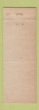Matchbook Cover - Arcade Bar Casper WY