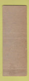 Matchbook Cover - Cheerio Lounge Worland Cafe Worland WY