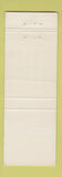Matchbook Cover - Big Horn Motel Buffalo WY
