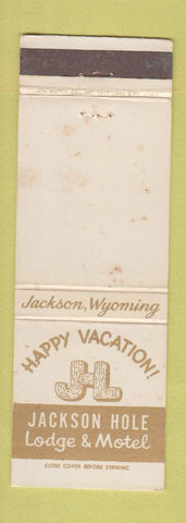 Matchbook Cover - Jackson Hole Lodge Motel Jackson WY WEAR