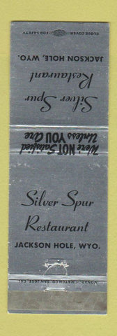 Matchbook Cover - Silver Spur Restaurant Jackson Hole WY WEAR