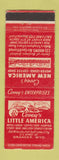 Matchbook Cover - Covey's Little America Granger WY Salt Lake City UT