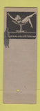 Matchbook Cover - Teton Hotel Bar Riverton WY girlie WORN