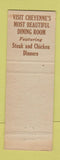 Matchbook Cover - Trail Coffee Shop Cheyenne WY