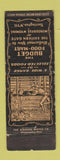 Matchbook Cover - Budget Food Mart grocery Torrington WY WORN