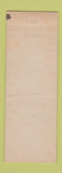Matchbook Cover - Crescent Hotel Sheridan WY cowboy
