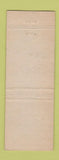 Matchbook Cover - Goings Hotel Cafe Gillette WY