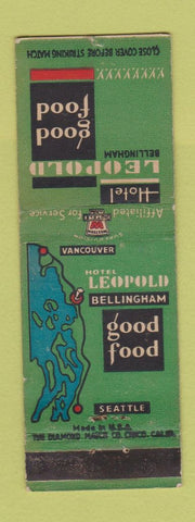 Matchbook Cover - Hotel Leopold Bellingham WA WEAR