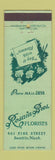 Matchbook Cover - Rosaia Bros Flowers Seattle WA