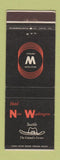Matchbook Cover - Hotel New Washington Seattle WA Colonel's Corner