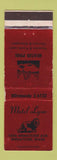 Matchbook Cover - Motel Lyon Wenatchee WA WEAR