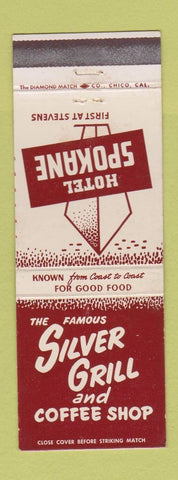Matchbook Cover - Hotel Spokane WA