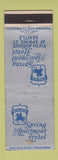 Matchbook Cover - Spring Apartment Hotel Seattle WA