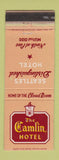Matchbook Cover - Camlin Hotel Seattle WA WEAR