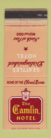 Matchbook Cover - Camlin Hotel Seattle WA WEAR