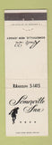 Matchbook Cover - Somerville Inn NJ