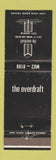 Matchbook Cover - The Overdraft Seattle WA