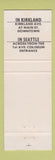Matchbook Cover - The Fish Market Kirkland WA Seattle