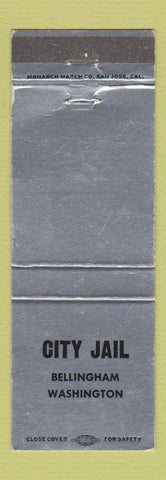 Matchbook Cover - City Jail Bellingham WA WEAR