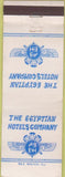 Matchbook Cover - Egyptian Hotels Co  Cairo WEAR