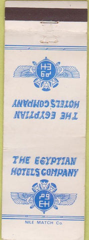 Matchbook Cover - Egyptian Hotels Co  Cairo WEAR