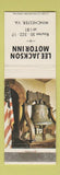 Matchbook Cover - Lee Jackson Motor Inn Winchester VA