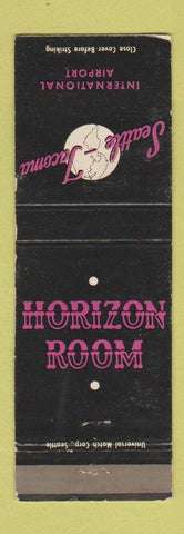 Matchbook Cover - Seattle Tacoma International Airport WA WEAR