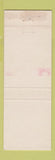 Matchbook Cover - The 365 Restaurant Addy WA