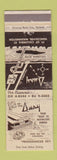 Matchbook Cover - The Quay Vancouver WA WORN