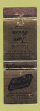 Matchbook Cover - Max Dales Restaurant Mount Vernon WA WEAR