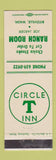 Matchbook Cover - Circle T Inn Ranch Room Ritzville WA