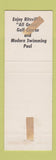 Matchbook Cover - Circle T Inn Ranch Room Ritzville WA