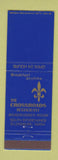 Matchbook Cover - The Crossroads Restaurant Ellensburg WA